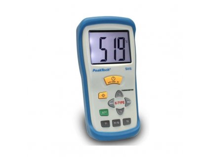 PeakTech® 5115 Digital-Thermometer 2CH Typ-K -50-1300°C °C/°F Anzeige
