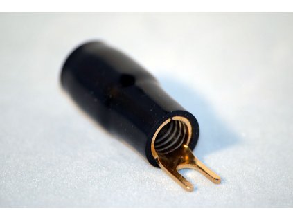 PT-1905SW Gabel-Kabelschuh für Kabel 20mm² M4 schwarz