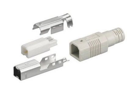 USB B Stecker