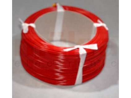 YV0,5/0,9rot PVC-Schaltdräht 0,5 / 0,9mm² 100m-Ring