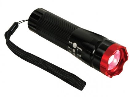 Perel Aluminium LED Taschenlampe 3W CREE 140lm LED-TL3Watt/Focus