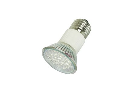 LED-E27JDR/ws28lm LED Strahler 24 LEDs 6000K 1,2W "A" weiß