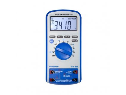 PeakTech® 3410 Digitalmultimeter 1000V 10A mit TrueRMS