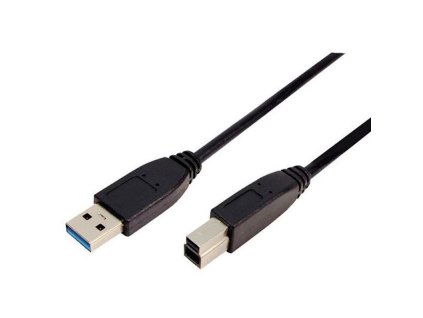 USB3.0 SuperSpeed Kabel A-B Stecker 3m schwarz USB3.0-AB-3,0