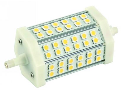 LED-R7S118ww/810lm 230V 8W LED-Strahler 118mm "A" w-weiß