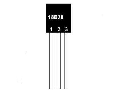 DS18B20+ Programierbare Digitalsensor Thermometer-Baustein