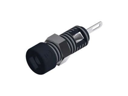 Hirschmann® MBI 1 schwarz Miniatur-Buchse Ø 2mm isoliert