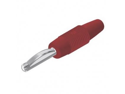 Hirschmann® VON 20 rt Vollkontaktstecker Ø4mm rot