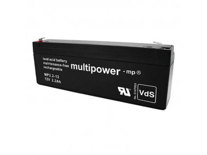 Multipower Bleigelakku 12V 2,2Ah MP12A2,2