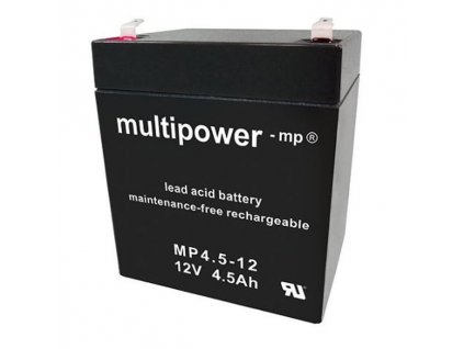 Multipower Bleigelakku 12V 4,5Ah MP12A4,5