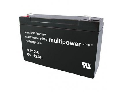 Multipower Bleigelakku 6V 12Ah MP6A12