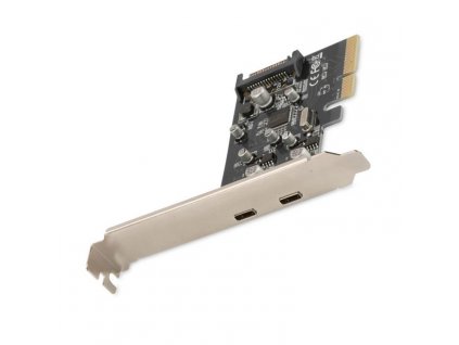 USB3.1-PCI-Express Schnittstellenkarte Typ-C 2-ports 10Gbit/s USB3.1 2xUSBC-Card