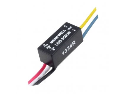 MeanWell DC/DC LED-Treiber 9-36V 350mA Litze IP67 LDD-350LW