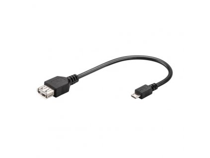 USB2.0 Hi-Speed Adapter 0,2m OTG-USB2.0/micro