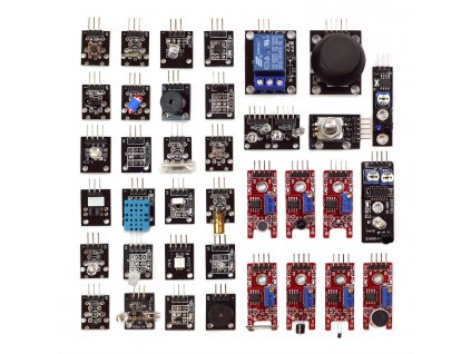 BerryBase Sensor Kit universal für Mikrocontroller Kunststoffbox Sensorkit37