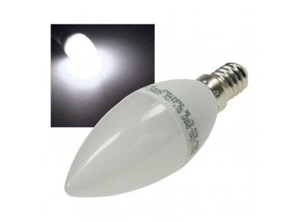 LED-Kerzenlampe E14 5W 420lm 6000K A+ LED-E14Ke/5W/420ws