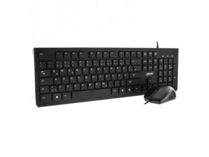 InLine® USB Tastatur-Maus-Set Deutsch XTC-105USB+Mouse