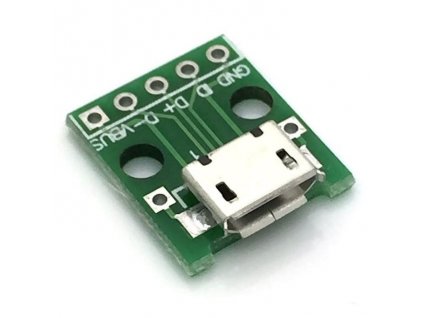 Micro USB 2.0 Breakout Board Lötpads Micro USB 2.0Board