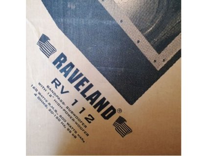 Raveland Bandpass-Subwoofer 600W 4Ω 95dB 20-150Hz RV112