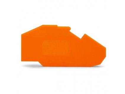 WAGO-ASP 780-317 1,5mm dick orange Abschluss-Zwischenplatte