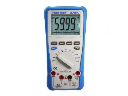 PeakTech® 2025 Digitalmultimeter 6.000 Counts 1000V 10A USB