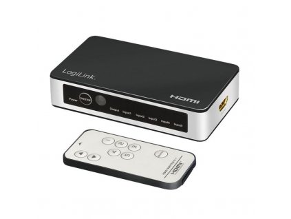 LogiLink® HDMI™ Umschaltbox 4K 5x1-Port HDMI-FB Switch 5/1