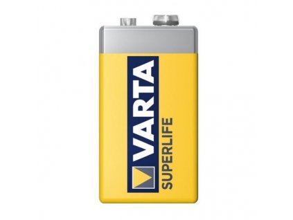 VARTA 6F22/9V Block Zink-Kohle 9V-Blockbatterie