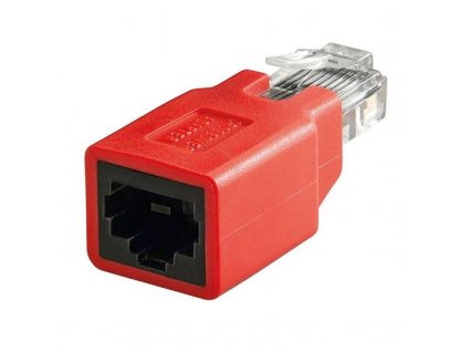 CAT5-X-Adapter RJ45 crossover Modular-Adapter CAT 5e