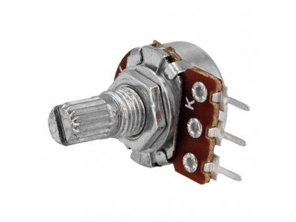 POT6MA,5KLog Potentiometer 5KΩ axial 1-Drehung log. mono 6mm
