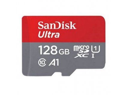 SanDisk Ultra SD-Karte 120MB/s für IP Kameras + Adapter 128GB