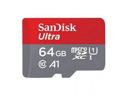 SanDisk Ultra SD-Karte 120MB/s für IP Kameras + Adapter 64GB