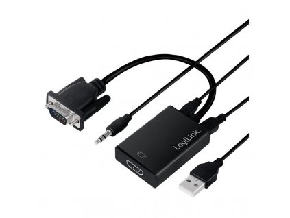 VGA-HDMI-Wandler Full-HD 1920x1080p 4,95 Gbit/s Konverter