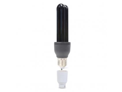 BeamZ UV-Lampe UV-Licht 230V Schwarzlichtl UV-E27-Baj.-25W