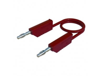 Hirschmann® ML200rot Messleitung isoliert hochflexibel rot 200cm