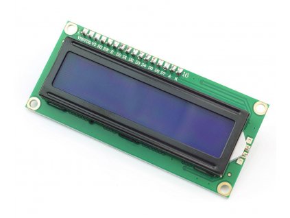 LCD1602B/I2C-Pack Alphanumerisches LCD 16x2 blau/weiß mit I2C Backpack