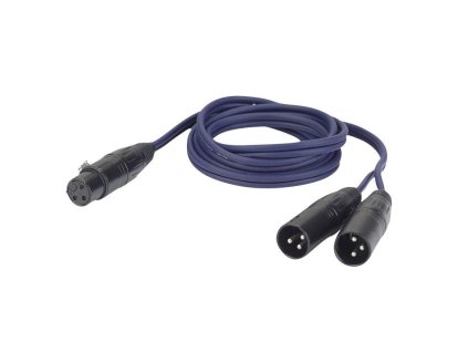 DAP Kabel XLR Kupplung 2x XLR Stecker