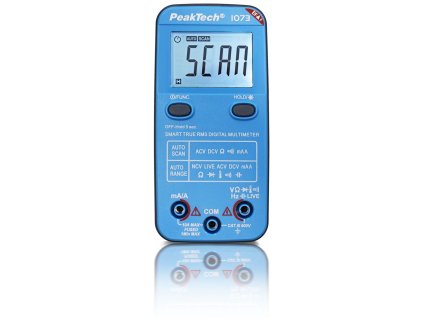 PeakTech® P1073 600V AC/DC Smart-Multimeter mit NCV und Live-Test