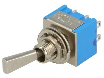 Hebelschalter 6 PIN 250V 3A