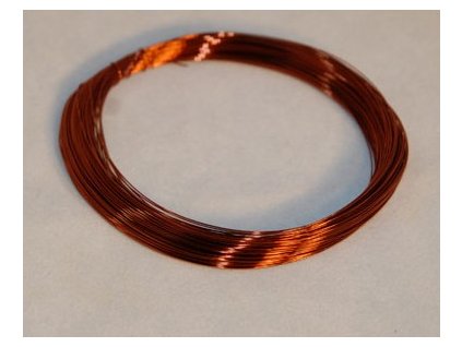 CU-Lackdraht0,4 Kupferlackdraht Ø 0,4mm² Preis = 23m Ring