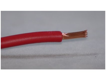 H07V-K/4rot PVC-Schaltlitze 4mm² rot Meterware