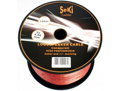 Liy-z,2x4klar Lautsprecherkabel CCA 2x4mm² Meterware