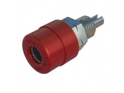 Hirschmann® BIL20 rot Einbaubuchse Ø4mm M6x0,75