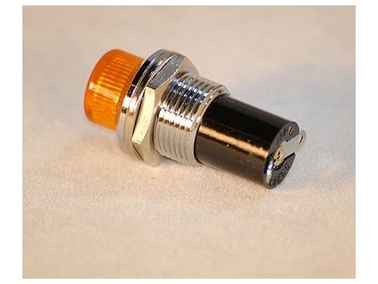 SB-112orange Signalleuchte rund E5 12V orange