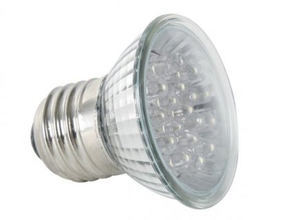 LED-E27/weiss LED-Strahler 20 LED´s "A" weiss