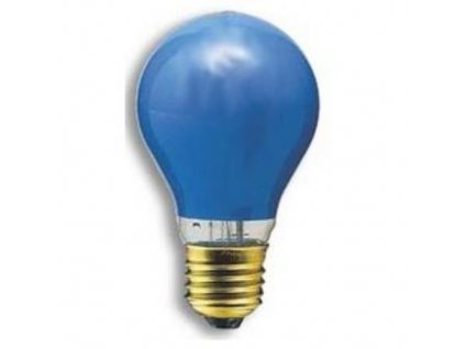E27-Blau Blaufarbige Glühlampe 25W mit E27 Schraubsockel