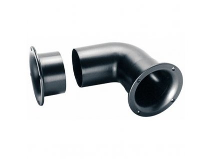 BR25.50 Visaton® gekrümmtes Bassreflexrohr Einbau Ø97mm