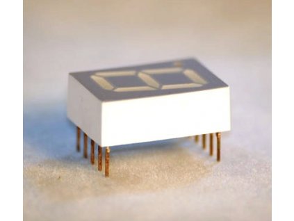 D351PA Sieben-Segment-Anzeige 1-stellig 13,5mm orange