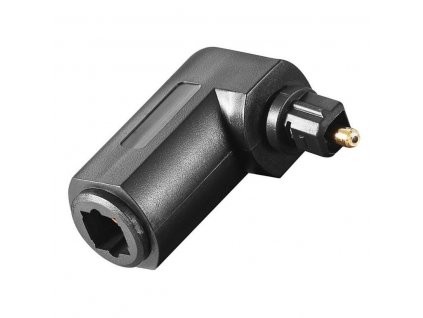 Audioadapter Optical Toslink Kupplung-/Stecker Winkel DOA-4