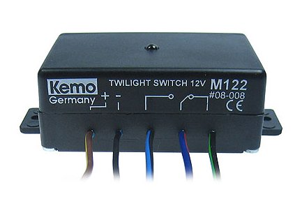 Kemo® M122 12V/DC Modul Dämmerungsschalter