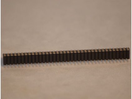 BL2/72Z Buchsenleiste 72-polig gerade gold 2,54mm zweireihig